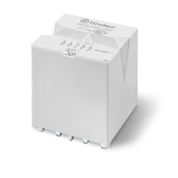 Relais de puissance 4no 32a + 1nc 3a 12vdc montage ci, en/iec 62955  (685590124300)