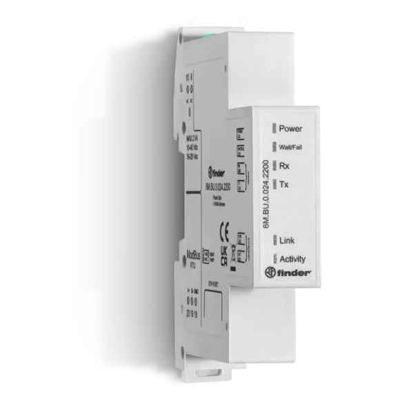 Passerelle modbus tcp/ip - modbus rtu (rs485 master) avec interface webserver (6mbu00242200)