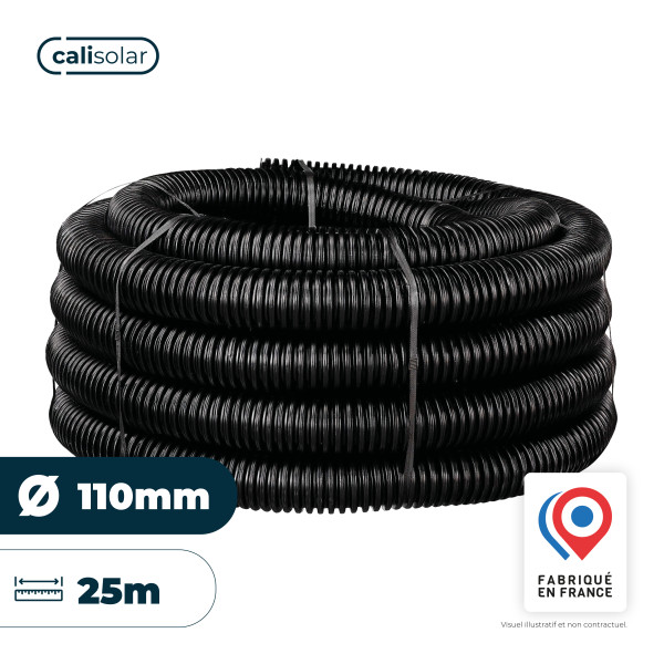 Calisolar 110/25 - fourreau électrique résistant aux uv