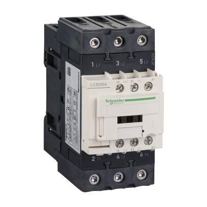 Schneider Electric Contacteur Everlink 3P Ac3 440V 50A Bob 220Vca 50/60Hz Embout Collectif