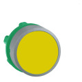 Harmony xb5 - tête de bouton poussoir à impulsion - Ø22 - col grise - jaune
