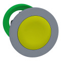 Harmony xb5 - tête bouton poussoir - Ø22 - col flush grise - encastré - jaune