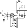 Panelset sfn - cellule - 2 portes - sans châssis - assemblé - 2000x1600x400 mm