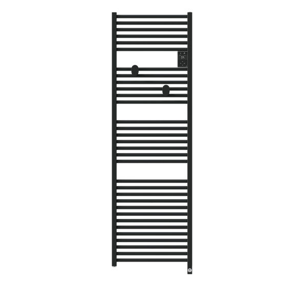 Radiateur sèche-serviettes connecté riva 5 750w noir carbone