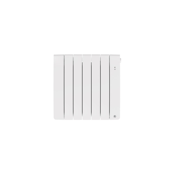 Radiateur chaleur douce connecté bilbao 4 horizontal 750w blanc brillant