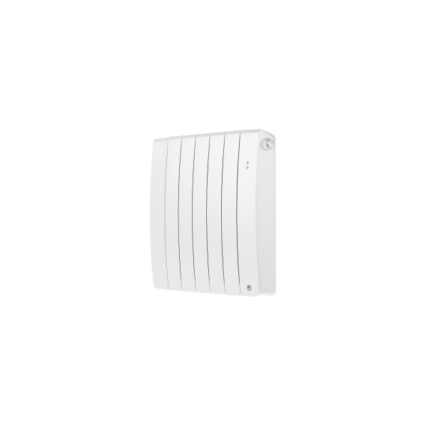 Radiateur chaleur douce connecté bilbao 4 horizontal 1250w blanc brillant