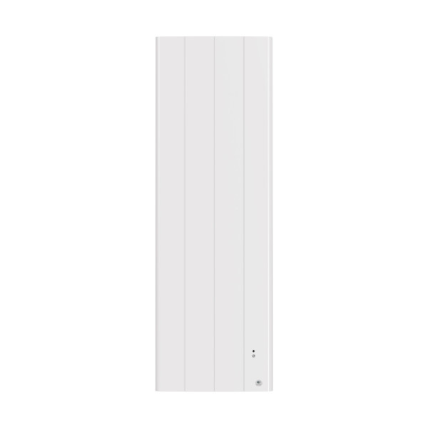 Radiateur chaleur douce connecté bilbao 4 vertical 1000w blanc brillant