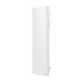 Radiateur chaleur douce connecté bilbao 4 vertical 1800w blanc brillant