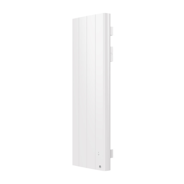 Radiateur chaleur douce connecté bilbao 4 vertical 1800w blanc brillant