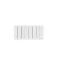 Radiateur chaleur douce connecté bilbao 4 bas 700w blanc brillant