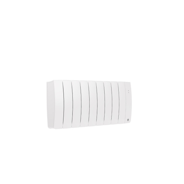 Radiateur chaleur douce connecté bilbao 4 bas 700w blanc brillant