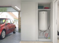 Chauffe-eau électrique blindé 150l vertical mural compact