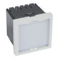 Soft blue light diffuser for hotel 2 modules carre arteor soft alu