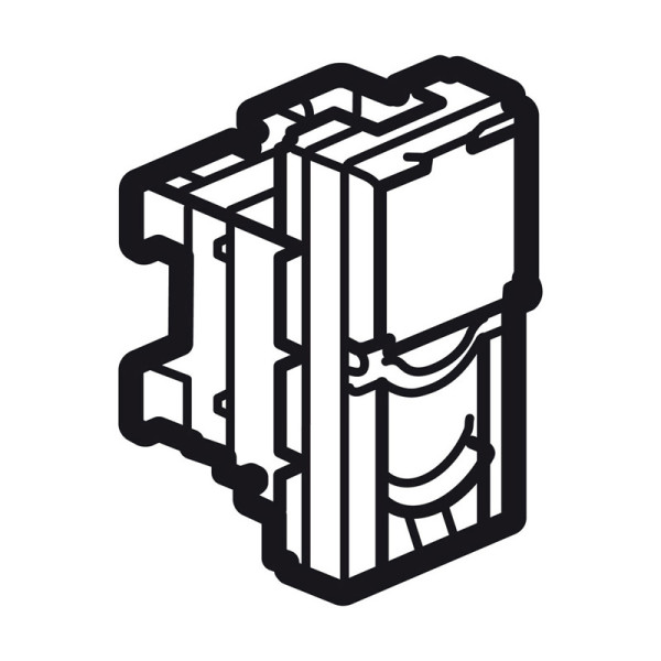 Prise rj45 categorie 6 ftp 1 module magnesium