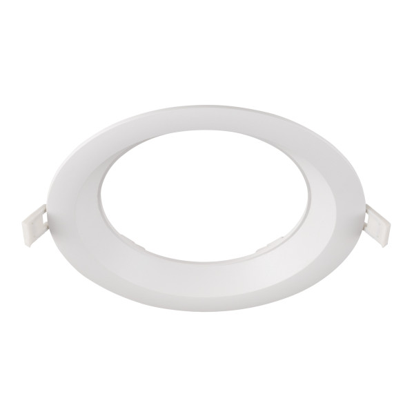 Downlight v 150, collerette en retrait blanche