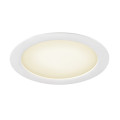 Downlight v 200, collerette plate blanche