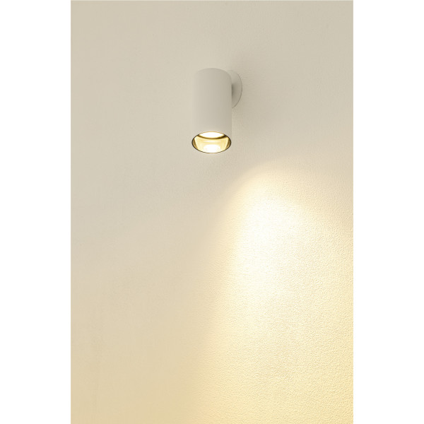 Kami, encastré de plafond, 1x max. 10 w, gu10, blanc/noir