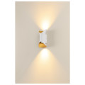 Modela, applique murale, up/down, 2700 k, phase, blanc/or