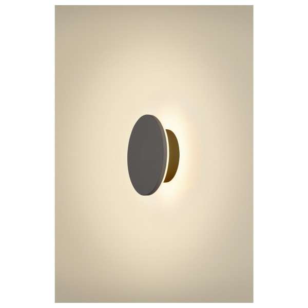 D-ring s, applique murale, phase, 2700/3000 k, phase, ip65, noir