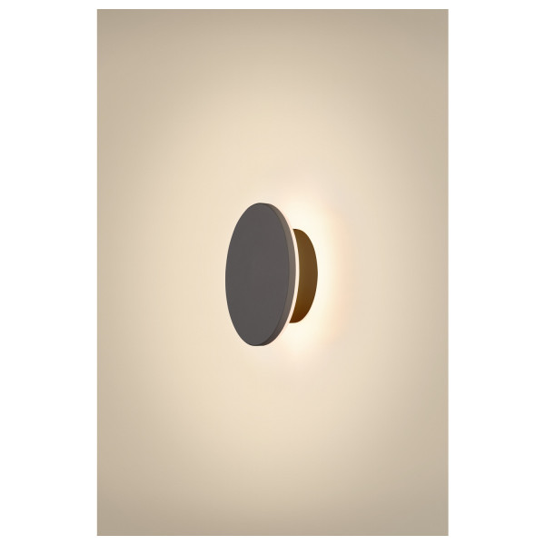 D-ring s, applique murale, phase, 2700/3000 k, phase, ip65, noir