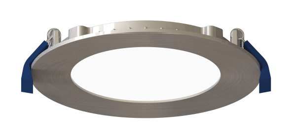 Flat led 8w 3cct nickel       