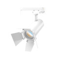 Focus cct access ø65*195 blc angle eclairage regl 4 ailettes