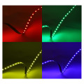 Bandeau rgb 5m 60led et 9w/m ip54 24v silicone