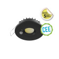 Esa spot led 6w cct 2700/3000/4000k noir + detect ir dim 50000h 5ans