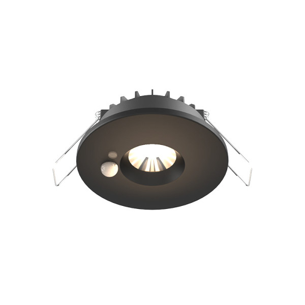 Esa spot led 6w cct 2700/3000/4000k noir + detect ir dim 50000h 5ans