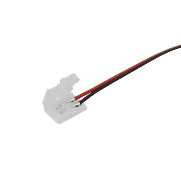 Bandeau connect droit d/f avec cable pr bandeau ip20 10mm