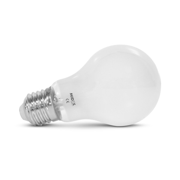 Led fil cob bulb e27 8.5w 4000k depoli boite