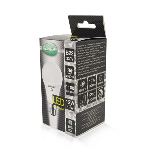 Led 11w bulb b22 4000k boite