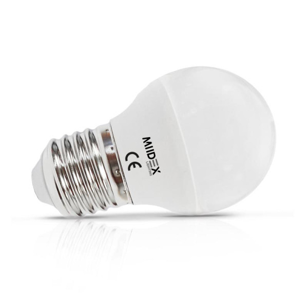 Led 4w g45 bulb e27 4000k depoli boite