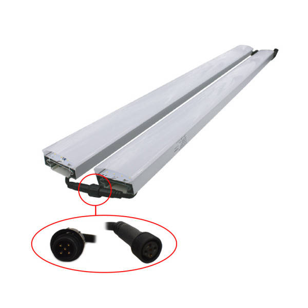 Line s lineaire led 100w 3000mm depoli alu5ans