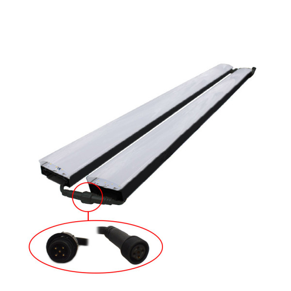 Line s lineaire led 100w 3000mm depoli noir 5ans