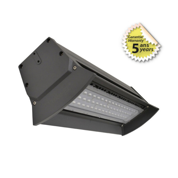 Stocky luminaire indus 100w 4000k ip44 5ans