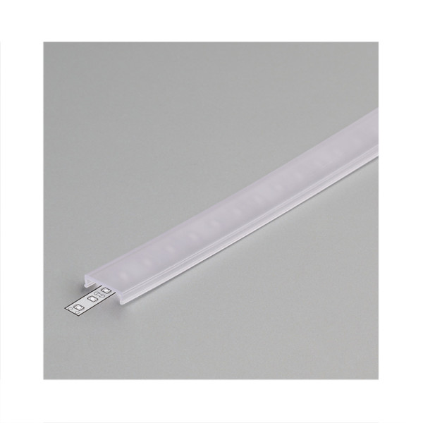 Diffuseur profile clip 17,6mm transparent 2000mm