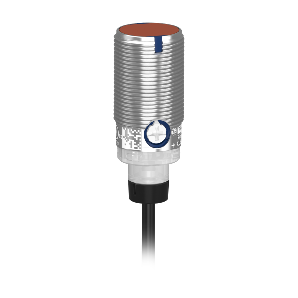 Xub - capteur optique m18 métal proximitÉ med smax0.6m npn no/nc câble 2m 24v
