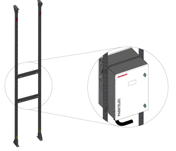 Kit double support sol/plafond