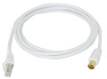 Cordon de Liaison RJ45 et Fiche IEC TV Michaud - Grade 3 TV