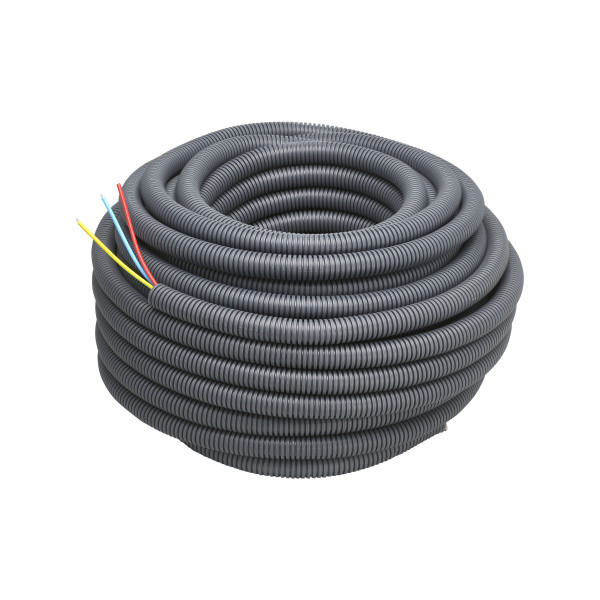 Couronne 25m gaine icta Debflex d20 noir 3x2,5