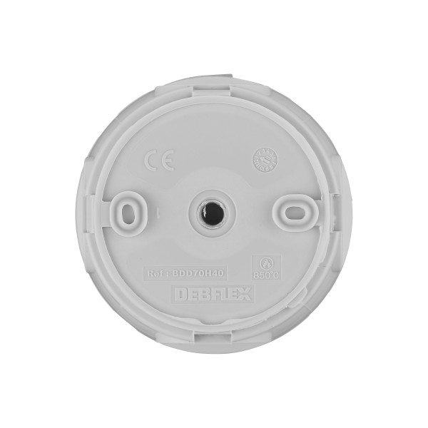 Boite de dérivation Debflex étanche IP55 ronde - Diamètre 70 mm  - Profondeur 45 mm