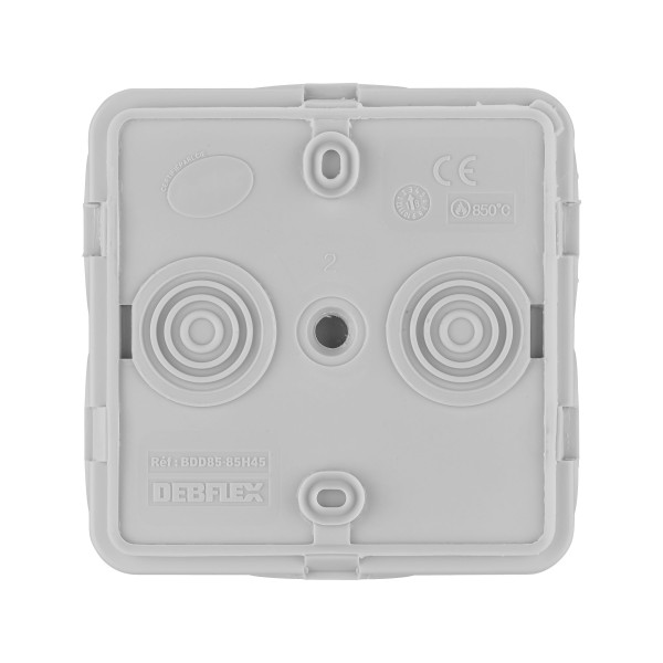 Boîte de Dérivation étanche IP55 85x85x50 mm DEBFLEX