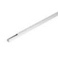 Moulure 12x12mm Debflex 1 compartiment adhésive blanc 