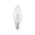 Ampoule c35 filament verre blanc e14 4w 4000k 470lm