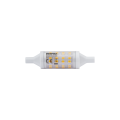 Crayon led 78mm smd verre transparent r7s 5w 3000k 400lm