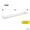 Reglette slim led ip65 600mm smd 18w 3000k 1400lm