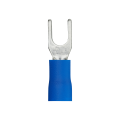 Sachet de 10 cosses à fourche pre-isolée Debflex bleu d4mm