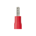 Sachet de 10 clips mâle pre-isolé Debflex rouge dim 2,8x0,8mm