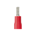 Sachet de 10 clips mâle pre-isolé Debflex rouge dim 2,8x0,8mm